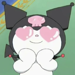 Sticker from melody kuromi??!!!!!!