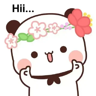 Sticker from @Stickers_WX CuteX 🌷✨