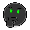 🤔 emoji @Akshay_Hatake Vol.1 (Animated) Telegram sticker 13 of 48
