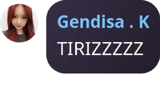 Sticker from gendis geulis