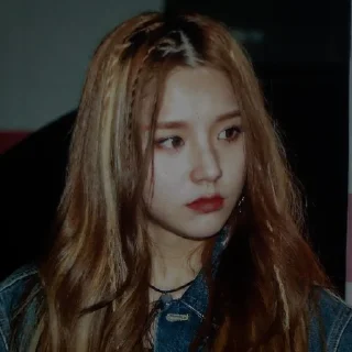 🕸 emoji heejin dark – @freyzie Telegram sticker 8 of 18