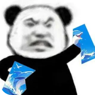 👍 emoji (˃ ⌑ ˂ഃ ) 明懂快乐包 Telegram sticker 4 of 28