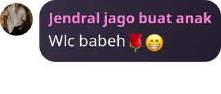 💋 emoji Jendral tanvan Telegram sticker 5 of 14