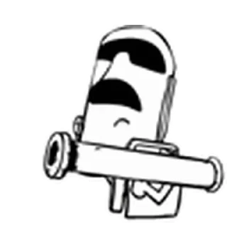 Sticker from ᯽ The MOAI ᯽│@laddukadabba2│@stickermaze ᯽