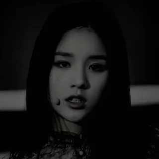 🖤 emoji heejin dark pck Telegram sticker 19 of 24