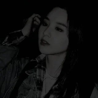🖤 emoji heejin dark pck Telegram sticker 18 of 24