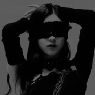 Sticker from heejin dark pck