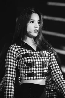 🖤 emoji heejin dark pck Telegram sticker 12 of 24