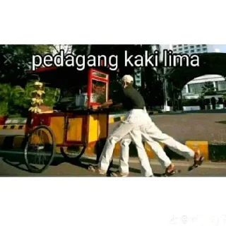 Sticker from @stickermemeindonesia meme aja