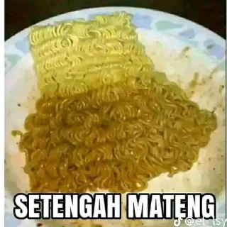 Sticker from @stickermemeindonesia meme aja
