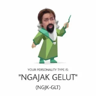 Sticker from Tikelnya aru
