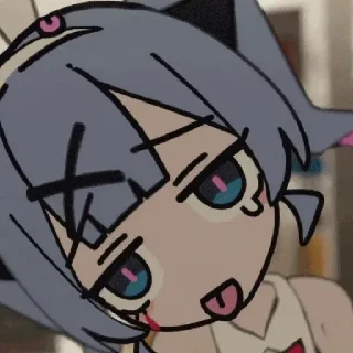🤔 emoji 暗• Dark Angel •暗's Telegram sticker 19 of 23