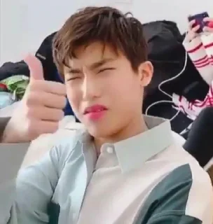 👍 emoji jeongwoo - @wootopiang Telegram sticker 19 of 40