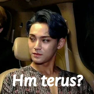 🤪 emoji San as Mingyu – @arkanjourneys Telegram sticker 20 of 48