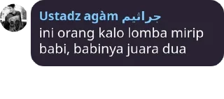 Sticker from Ustadz agàm