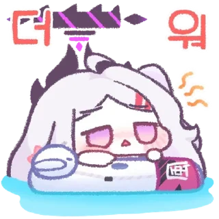 Sticker from 블루 아카이브 0.5주년 페스티벌 By @KakaoEmoticon