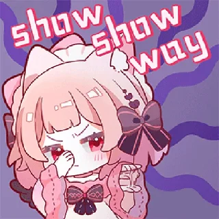 👩 emoji KIKO @zhaxia_cn Telegram sticker 6 of 16