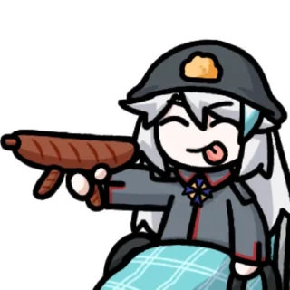 😋 emoji CremePuff @zhaxia_cn Telegram sticker 23 of 64