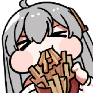 🍟 emoji 萝莉斯增强包 Telegram sticker 2 of 107