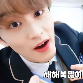 🎸 emoji ＃. Mark Lee ✗ @StickerNct★ Telegram sticker 12 of 35