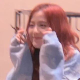🤟 emoji : : @DRKNIE as Jisoo V2 Telegram sticker 22 of 25