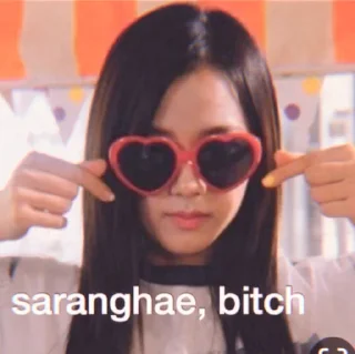 🤟 emoji : : @DRKNIE as Jisoo V2 Telegram sticker 21 of 25