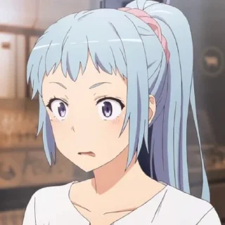😍 emoji Oregairu Stickers @KissAnime_Stickers_Gallery Telegram sticker 7 of 20
