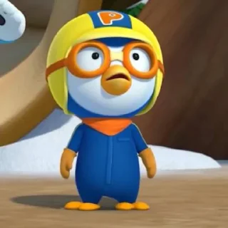 🐧 emoji pororo by - @gifpororo Telegram sticker 1 of 26