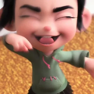 Sticker from vanellope┊₊·͟͟͟͟͟͟͞͞͞͞͞͞➳ @PUZZLESPIECE ༉‧₊