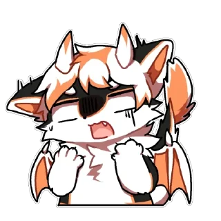 😱 emoji TR小狼龙 Telegram sticker 17 of 73