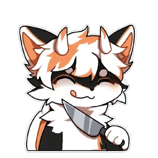 🔪 emoji TR小狼龙 Telegram sticker 3 of 73