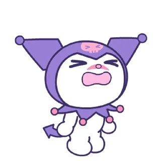 💬 emoji 룰루랄라 쿠로미 By @KakaoEmoticon Telegram sticker 11 of 24