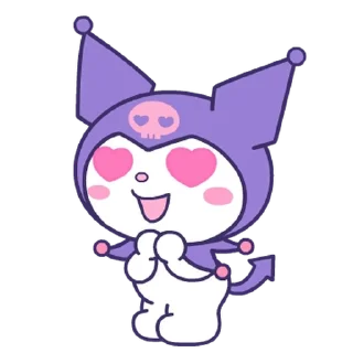 💬 emoji 룰루랄라 쿠로미 By @KakaoEmoticon Telegram sticker 5 of 24