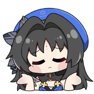 🚫 emoji 鸣潮表情包 @zhaxia_cn Telegram sticker 5 of 16
