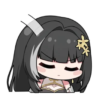 🔴 emoji 鸣潮表情包 @zhaxia_cn Telegram sticker 9 of 16