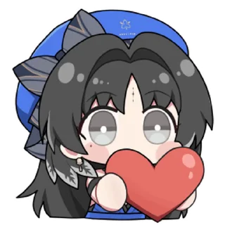 👉 emoji 鸣潮表情包 @zhaxia_cn Telegram sticker 3 of 16