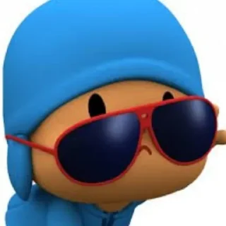 😮 emoji Pocoyo Telegram sticker 22 of 25