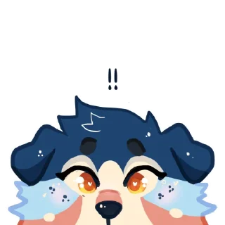Sticker from Indie the Collie
