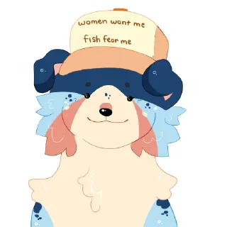 🐟 emoji Indie the Collie Telegram sticker 16 of 120