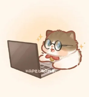 Sticker from Cutie Cat- Miyamura