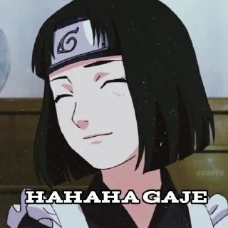 🦋 emoji Natsu Hyuga Telegram sticker 12 of 16