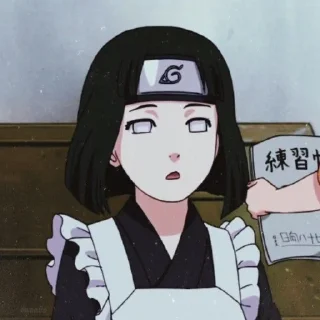 😲 emoji Natsu Hyuga Telegram sticker 5 of 16