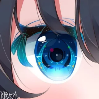 😭 emoji @wallpaper_kid @Anime_Sticker_noob anime eyes Telegram sticker 12 of 67