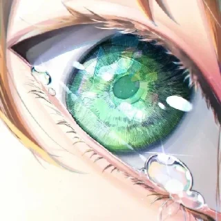😭 emoji @wallpaper_kid @Anime_Sticker_noob anime eyes Telegram sticker 19 of 67