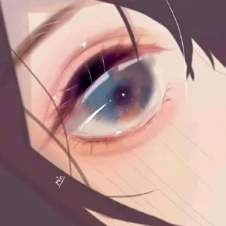 😭 emoji @wallpaper_kid @Anime_Sticker_noob anime eyes Telegram sticker 11 of 67