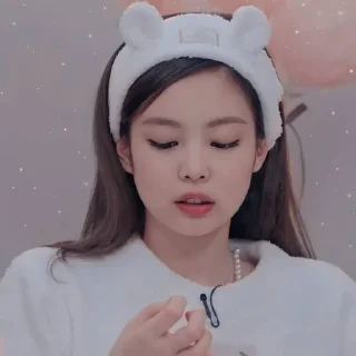 🌷 emoji jennie kim @softybluee Telegram sticker 17 of 38