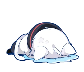 😭 emoji Mafumafu Sticker (cat) vol.2 @bistic Telegram sticker 9 of 40
