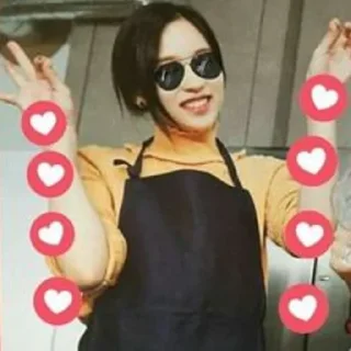 😍 emoji — twice — Telegram sticker 20 of 80