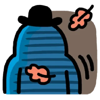 💬 emoji 블루 &amp; 옐로 By @KakaoEmoticon Telegram sticker 12 of 40