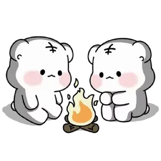 🤍 emoji ᅠ      ೀ  @ch2rie  ◌  @stikie  ྀ Telegram sticker 5 of 24